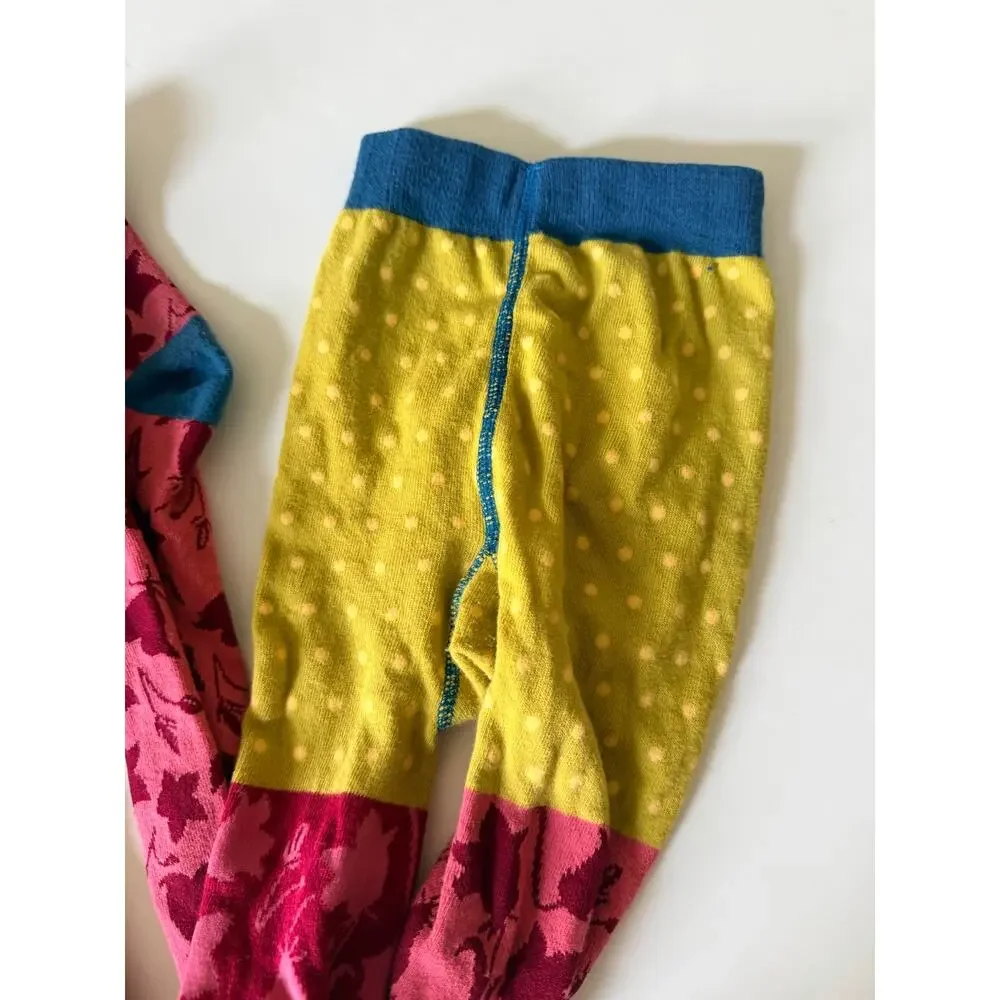 Matilda Jane Coral Bells Floral Tights - Girls Sz 10